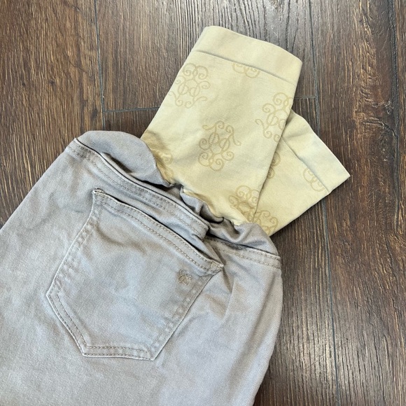 Jessica Simpson maternity crop pant SZ XL - Picture 4 of 5